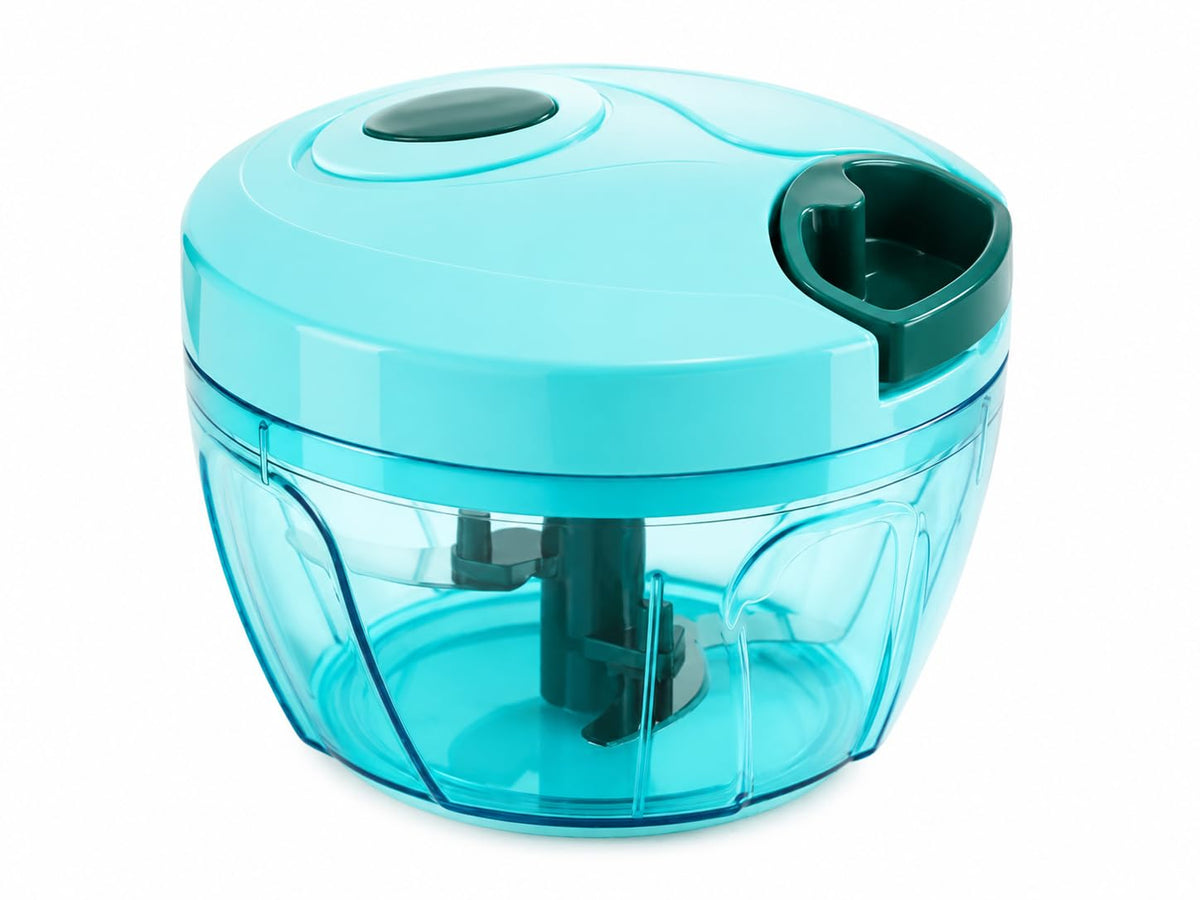 CHOPORA Manual Vegetable Chopper | Pull-Cord Food Chopper with Sharp Stainless Steel Blades